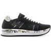 PREMIATA Sneaker donna nera in tessuto