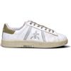 PREMIATA Sneaker uomo bianca/marrone in pelle