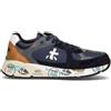 PREMIATA Sneaker uomo blu/marrone in pelle