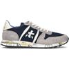 PREMIATA Sneaker uomo grigia/blu in suede