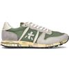 PREMIATA Sneaker uomo grigia/verde in suede