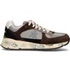 PREMIATA Sneaker uomo marrone/grigia in pelle