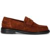 REBECCA VAN DIK Mocassino donna marrone in suede