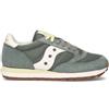 SAUCONY JAZZ ORIGINAL Sneaker uomo verde/gialla/bianca in suede