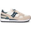 SAUCONY SHADOW ORIGINAL Sneaker uomo beige/panna/blu/verde in suede