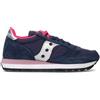 SAUCONY Sneaker donna blu/rosa in suede