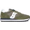 SAUCONY Sneaker uomo verde in suede