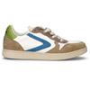 VALSPORT Sneaker uomo bianca/marrone/azzurra/verde in suede