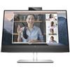 HP E24mv G4 FHD Conferencing Monitor Monitor PC 60,5 cm (23.8") 1920 x 1080 Pixel Full HD Nero, Argento