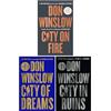 Foblit ltd The Danny Ryan Trilogy Collection 3 Books Set By Don Winslow (City on Fire, City of Dreams & City in Ruins)
