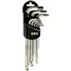 Aeg Set 9 chiavi esagonali con supporto