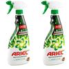 Ariel Smacchiatore spray bianco+colore azione istantanea, tecnologia Oxifoam rinforzata con agenti antiodore, prodotto in Spagna. 2 x 750 ml
