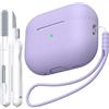 MHYALUDO Custodia Compatibile con AirPods Pro 2 Case,Custodia Airpods Pro 2