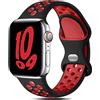 Gulemfy Cinturino Compatibile per Apple Watch 44mm 42mm 45mm 46mm 49mm 38mm 40mm 41mm, Sportiva Cinturini Silicone e Traspirante per iWatch Series 11 SE 10 9 8 7 6 5 4 Ultra