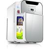 YADLCR Mini frigo | Frigorifero per auto | Dispositivo di raffreddamento e riscaldamento portatile | Capacità 20L | 12V / 220-240V | Frigocongelatore a doppia porta | per cosmetici, cibo, bevande