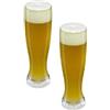 mikken Viva Haushaltswaren Set di bicchieri di grano in plastica infrangibile di alta qualità, 500 ml