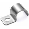 FamlTol 20 Pezzi Fermacavo unico foro Morsetti Per Tubi Foro Singolo Ad Alte Prestazioni Staffa Per Tubo Collari Per Tubi Per Tubi Acqua, Gas, Tubi PVC,Fissaggio Ø 16 mm