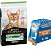 Pro Plan 10 kg PURINA PRO PLAN + 8 x 40 g Purina Dentalife Cat Pollo gratis! - Sterilised Adult Ricco in Salmone