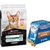 Pro Plan 10 kg PURINA PRO PLAN + 8 x 40 g Purina Dentalife Cat Pollo gratis! - Original Adult Ricco in Pollo