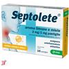 KRKA FARMACEUTICI MILANO Srl SEPTOLETE*16PAST 3+1MG LIM MIE