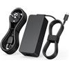 YSSTKFD 65W Caricatore USB C Alimentatore Caricabatteria per Lenovo ThinkPad X1 Carbon T15 T480 T480S T490 T580 T590 X13 X280 X380 E15 E480 E490 IdeaPad Yoga 720 910 Type C Portatile Adattatore Caricatore
