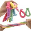 Zayin Fidget Fidget Noodles Giocattolo Elastico per Unicorno Giocattolo sensoriale Unico ADHD sensoriale Ideale per Bambini e Adulti con ADD ADHD OCD o autismo (Alpaca)