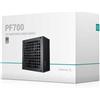 DeepCool PF700 Alimentatore ATX 700W PSU PC Non Modulare 80+ Standard PFC Attivo