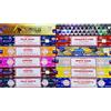 LAMARE Confezione di incensi Satya - Assortitmento di 12 fragranze (Pack 4)