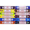 LAMARE Confezione di incensi Satya - Assortitmento di 12 fragranze (Pack 3)