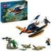 Lego City 60425 Aereo acquatico con 2 minifigurine 161pz