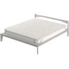 Italian Bed Linen Topper VERA sfoderabile con fodera lino, Matrimoniale 160x190cm