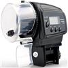 Xrten Alimentatore Automatico di Cibo Pesce,Alimentatore Automatico per Animali Domestici con Regola Timer LCD per Acquari Acquario