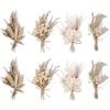 SUNOYA Bouquet Fiori Secchi Mini - 8 Decorativi per Casa, Studio, Cucina, Ufficio, Soggiorno, Camera