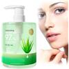 Pemarlis 500g gel di aloe vera biologico, crema idratante naturale,Gel aloe vera crema corpo aloe vera - Crema doposole aloe vera per Viso, Corpo, Mani e Capelli Idratanti e Lenitivi