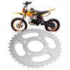 Tissting Corona per Moto, Catena 420 48mm 37 Denti Pignone in Acciaio al Carbonio per 50cc 90cc 110cc 125cc Kart Moto ATV Bicicletta Elettrica Dirt Pit Bike