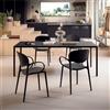 Connubia SEDIA ABBY CB2192 CON BRACCIOLI CONNUBIA