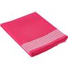 Baroni Home Telo Mare a Nido d'ape 100% Cotone, Asciugamano Mare Super Assorbente, Telo da Spiaggia ad Asciugatura Rapida, 90x160 cm, Rosa Fucsia