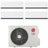 Lg Climatizzatore LG DUALCOOL Deluxe wifi quadri split 9000+9000+9000+12000 btu inverter R32 MU4R25 in A++