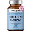 Natugea Collagene Acido Ialuronico. 2480 MG/g con PEPTAN® F HD. Collagene Idrolizzato con Vitamina C. Fino a 2 MESI di trattamento - natugea®