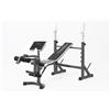 Toorx Wbx-90 Panca Pesi Professionale Pieghevole - Inclusi Leg Extension e Arm Curl