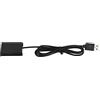 Tbest Batteria Dummy per Fotocamera DK X1, Copertura DC USB NP BX1 Finta Alimentazione per ZV 1 DSCRX1 RX1R RX100 II III IV V VI VII M2 M3 M4 Accessorio Fotocamera