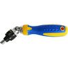 S&R Giravite Cacciavite Porta Inserti regolabile. Cricchetto ¼ rotazione di 180° angolo da 0-90 °.
