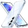 iVoler Cover per Samsung Galaxy A55 5G, Custodia Trasparente per Assorbimento degli Urti con Paraurti in TPU Morbido, Sottile Morbida in Silicone TPU Protettiva Case