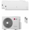 lg Condizionatore LG Libero Smart dual split 9000+9000 BTU inverter A+++ unità esterna 4,1 KW codice prodotto MU2R15.U13-2XS09ET.NSJS