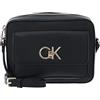 Calvin Klein RE-Lock Camera Bag with Flap K60K609114, Borse a Tracolla Donna, Nero (CK Black), OS