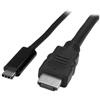STARTECH.COM Cavo Adattatore USB-C a HDMI da 1m - 4k a 30Hz - Cavo Convertitore da USB-C a HDMI per PC con USB Tipo-C