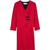 Christian Dior Pre-Owned - Tailleur con gonna - Donna - lana/poliestere - Taglia unica - Rosso