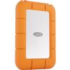 LaCie Rugged Mini esterno SSD 500GB, 40 Gb/s, 2.000 MB/s, compatibile con PC / Mac / iPad / Thunderbolt 4 u. 3, incl. 3 anni Rescue Service, Modelno.: STMF500400