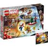 BRICKCOMPLETE Lego 76267 Avengers Calendario dell'Avvento & 30652 Il portale dimensionale di Doctor Strange