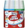 Foxy Asso Ultra |Asciugatutto 24 rotoli| Veli Plus+ Assorbenti e Resistenti | Decorato|100% Energia elettrica rinnovabile| Confezione riciclabile prodotta con plastica riciclata